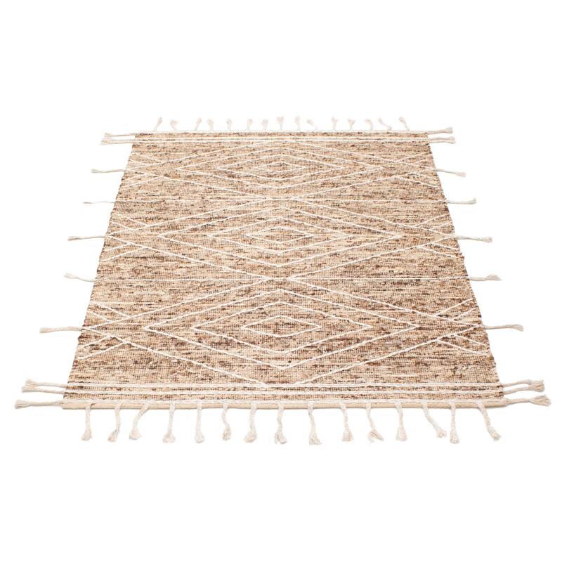 Sienna Brown Rug 5'6" x 7'6" - 5'6 x 7'6