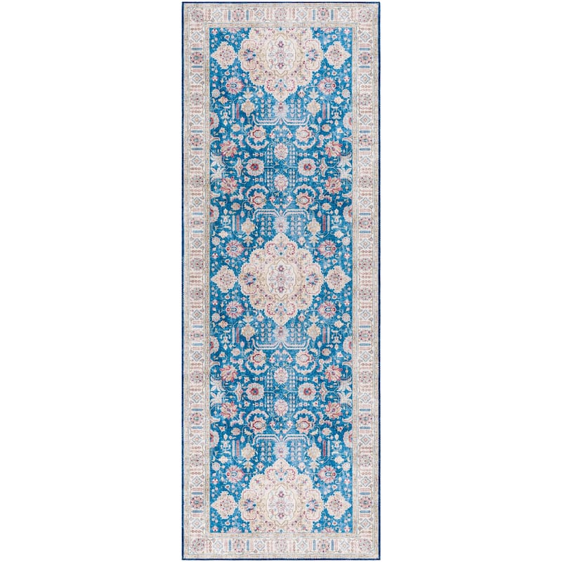 Livabliss Nydia Traditional Medallion Printed Area Rug