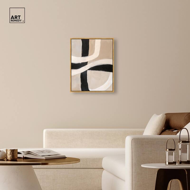 Subline Strokes II Canvas by Art Remedy