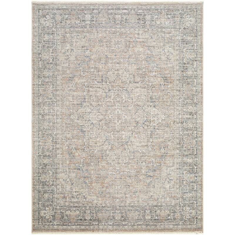 Galey Alix x Livabliss Maria Elena III Vintage Medallion Area Rug