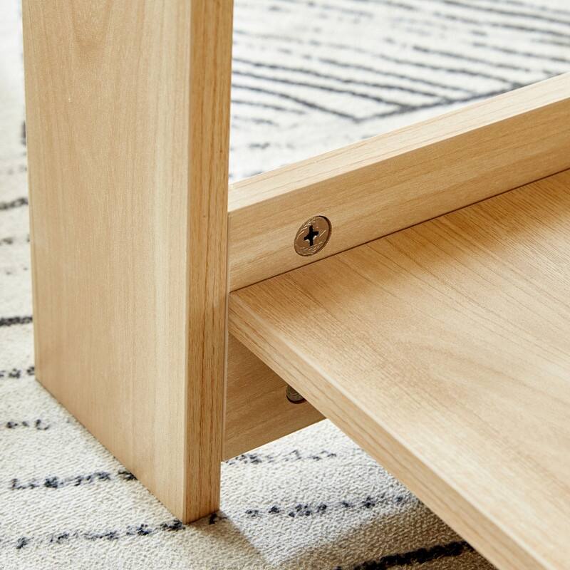 Double Layered Coffee Table Suitable for Living Room