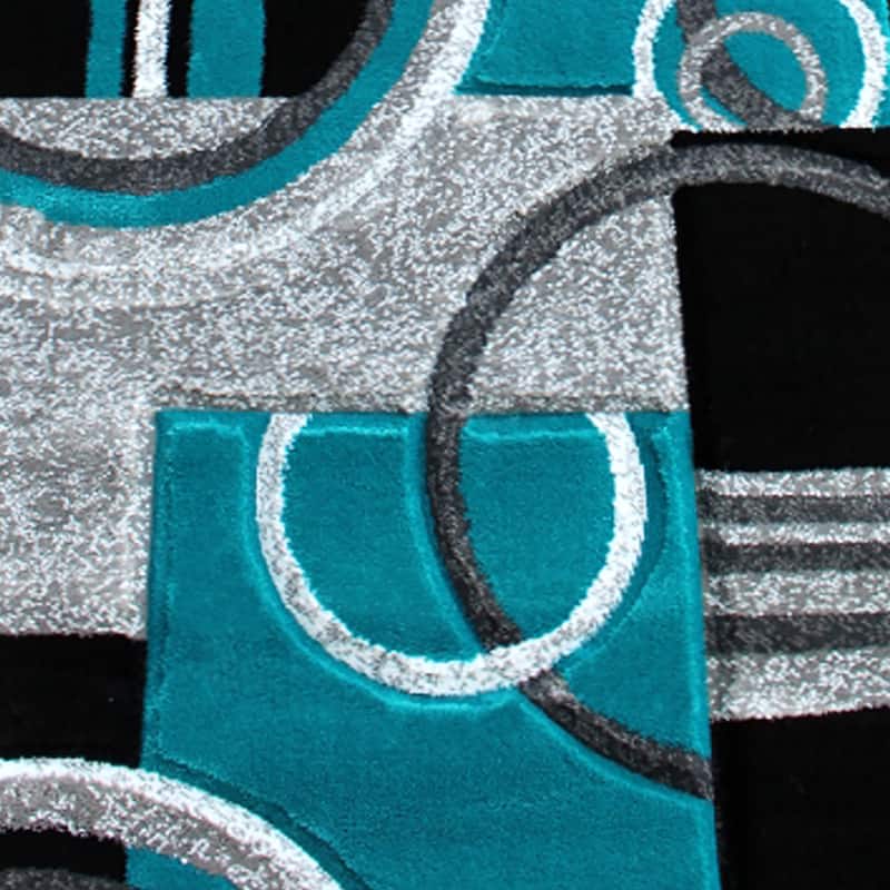Modern Geometric Design Abstract Area Rug