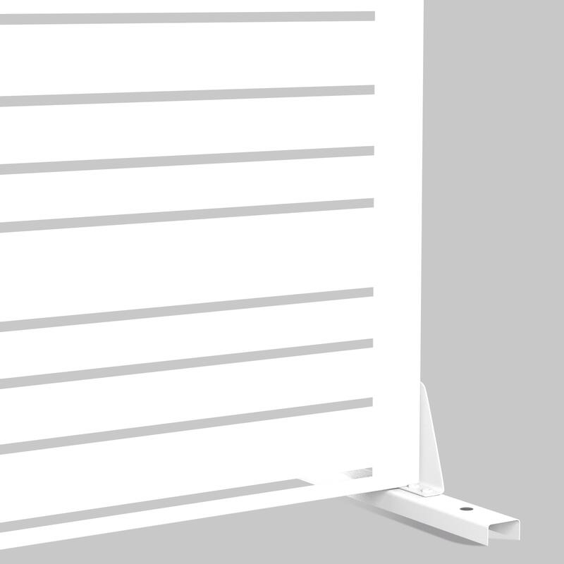 Outdoor Privacy Screen Metal Privacy Screen Panel Free Standing - 72*47
