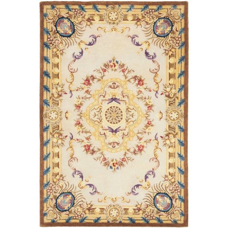 SAFAVIEH Handmade Empire Sheena Traditional Oriental Wool Rug - 4' x 6' - Multi - Rectangle