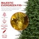 preview thumbnail 45 of 57, Glitzhome 7.5ft/9ft/11ft Pre-Lit Green Full Fir Artificial Christmas Tree with 1800/2450/3200 LEDs Simple Setup