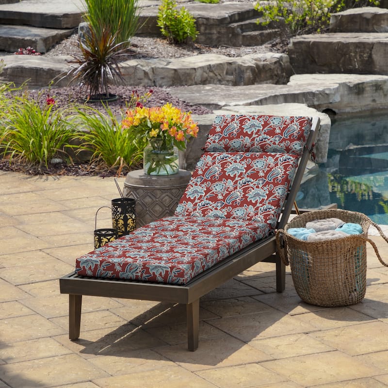 ARDEN Outdoor Chaise Lounge Cushion