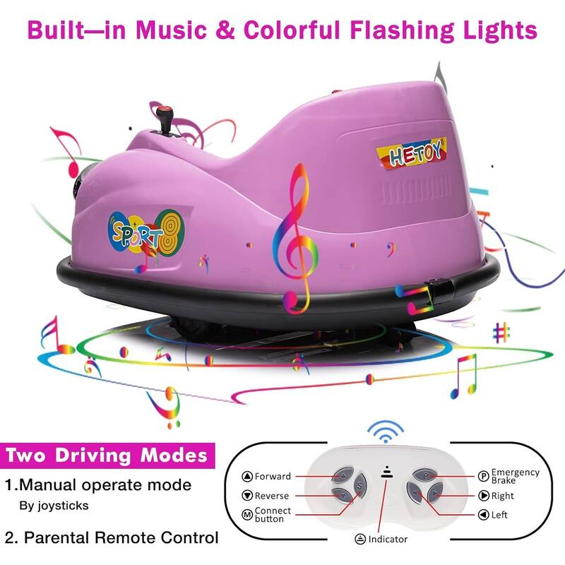 Electric Kids Ride On Bumper Car Gift