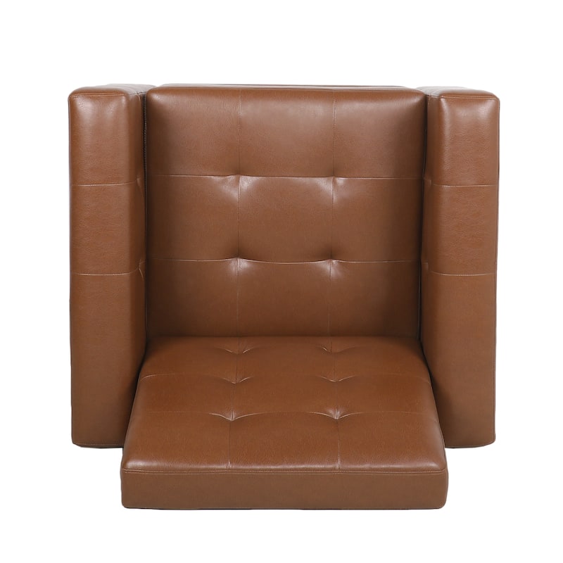 Craigue Upholstered Pushback Recliner by Christopher Knight Home