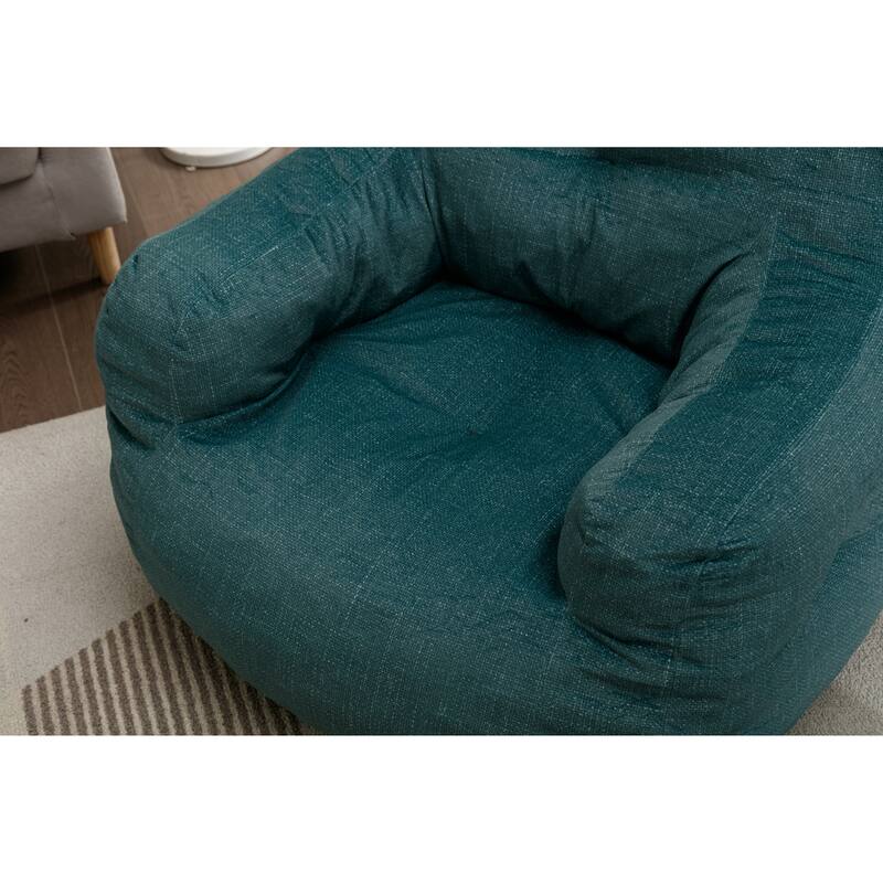 39.37" Bean Bag Chair with Memory Sponge
