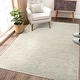 preview thumbnail 5 of 16, Garvee Boho Area Rug Modern Indoor High-Low Pile Floor Cover 3' x 5' - Beige - Rectangle
