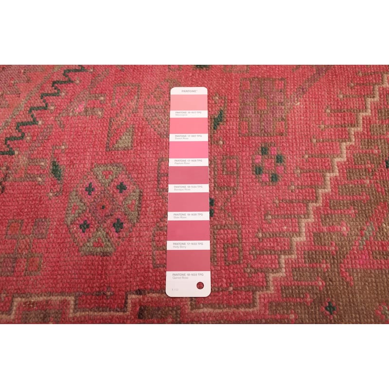 ECARPETGALLERY Hand-knotted Antalya Vintage Pink Wool Rug - 4'5 x 8'10