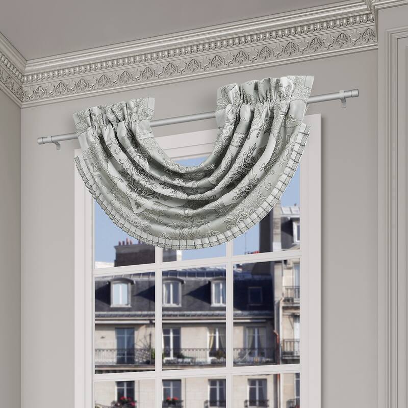 J. Queen New York Sondra Window Waterfall Valance