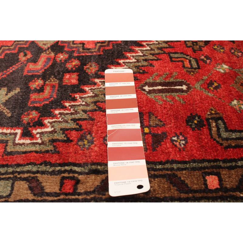 ECARPETGALLERY Hand-knotted Andelz Red Wool Rug - 3'7 x 6'9