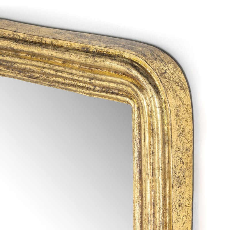 Haven Home Christina Mirror - Antiqued Gold Leaf