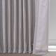 Exclusive Fabrics Faux Linen Extra Wide Room Darkening Curtain Panel