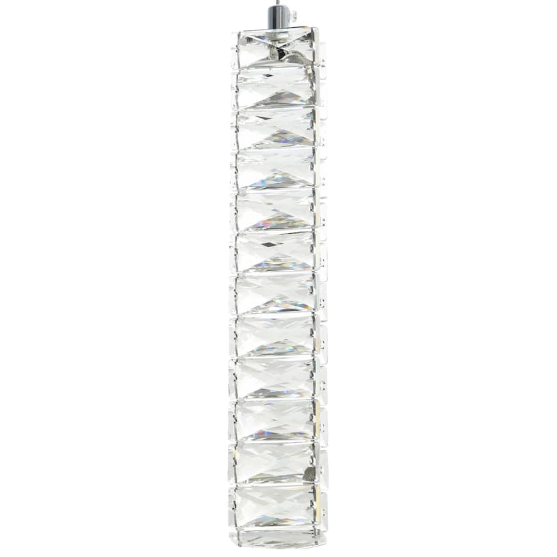 Celina LED Chandelier With Chrome Finish