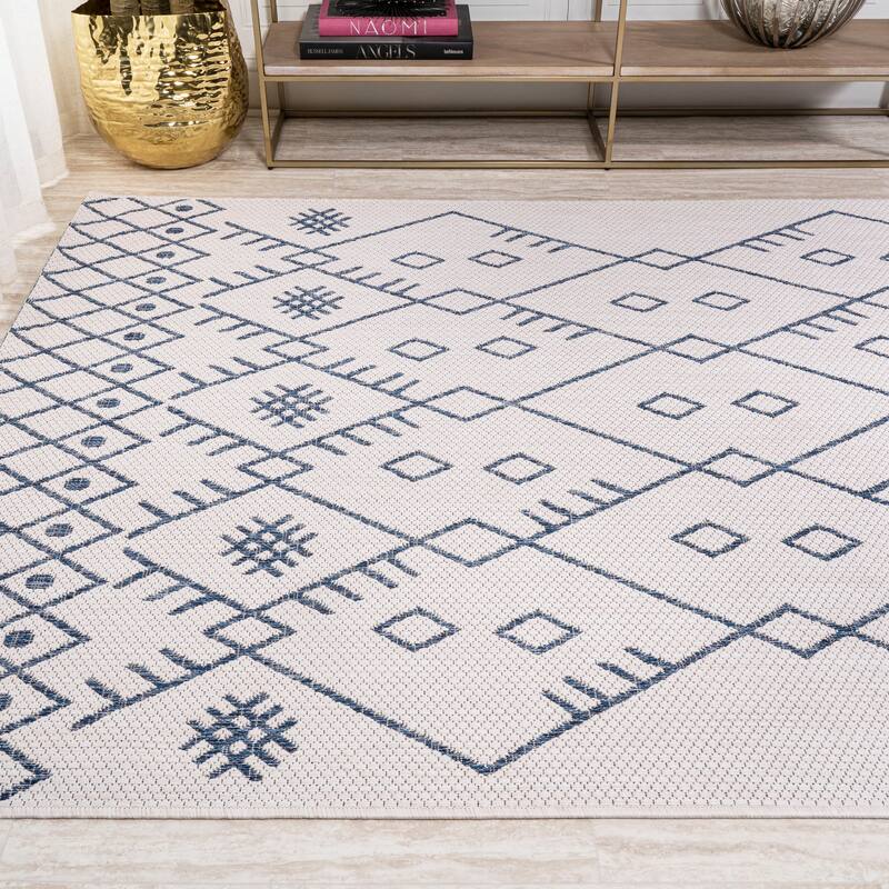 JONATHAN Y Zolak Moroccan Indoor/Outdoor Area Rug