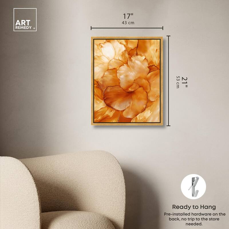 Sunlit Bloom II Canvas by Art Remedy