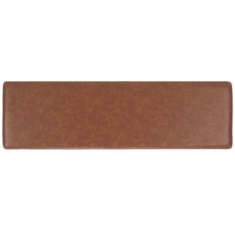 SAFAVIEH Selena 2-Shelf Bench - 48" W x 15" D x 18" H - 48Wx15Dx18H