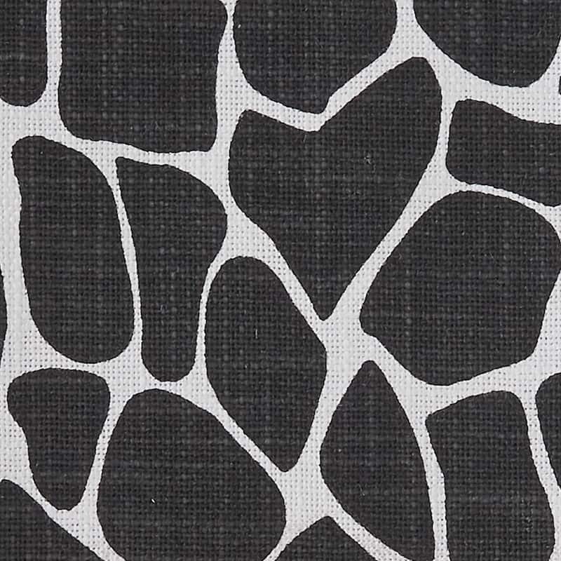 Split P Black Giraffe Printed Towel Set of 4 - 18" X 26"