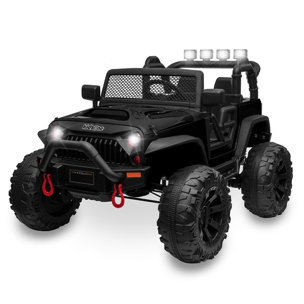 Kidzone Kids 12V Battery Ride On Truck W/ Off Road Wheels, 11 Colors - standard. Opens flyout.