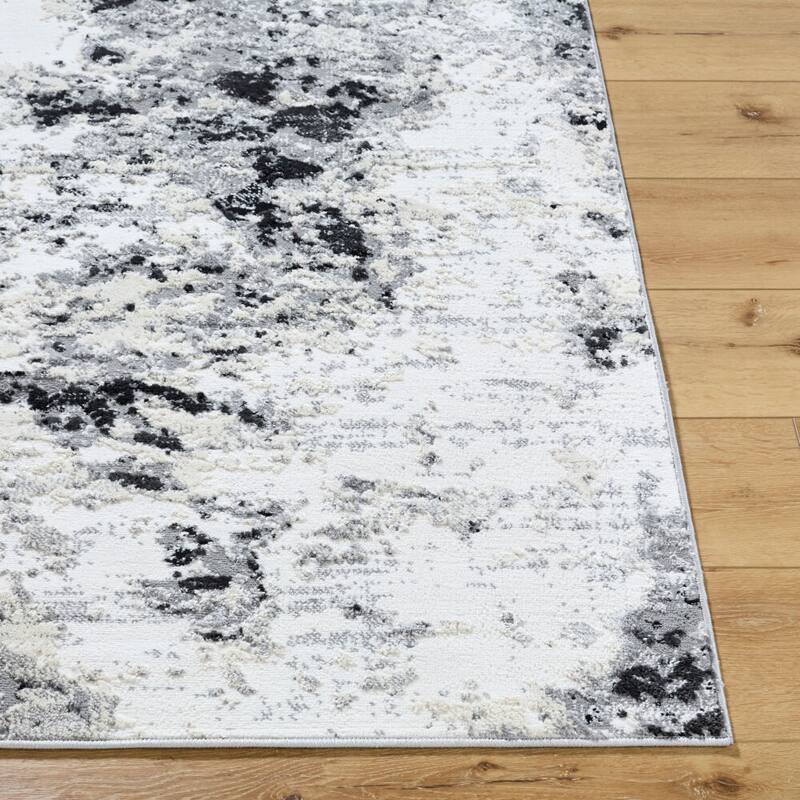 Livabliss Siyah Modern Area Rug