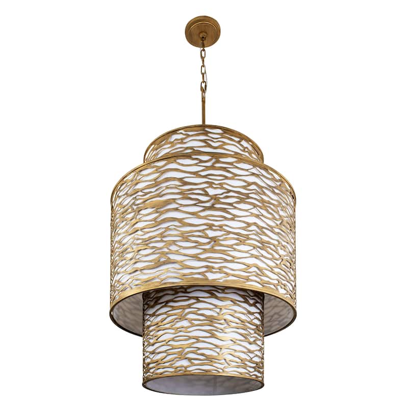 Kato 16-Light 3-Tier Foyer Pendant Light