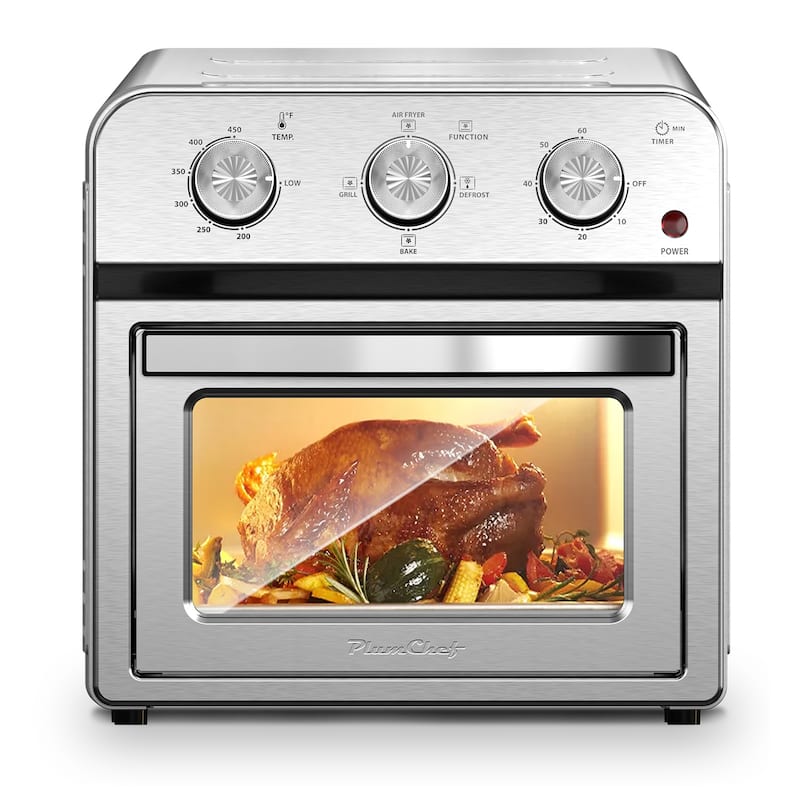 Anmytek 13QT Family Size Air Fryer Toaster Oven - Silver