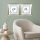preview thumbnail 4 of 3, Paragon Coastal Shell Framed Art - Set of 2