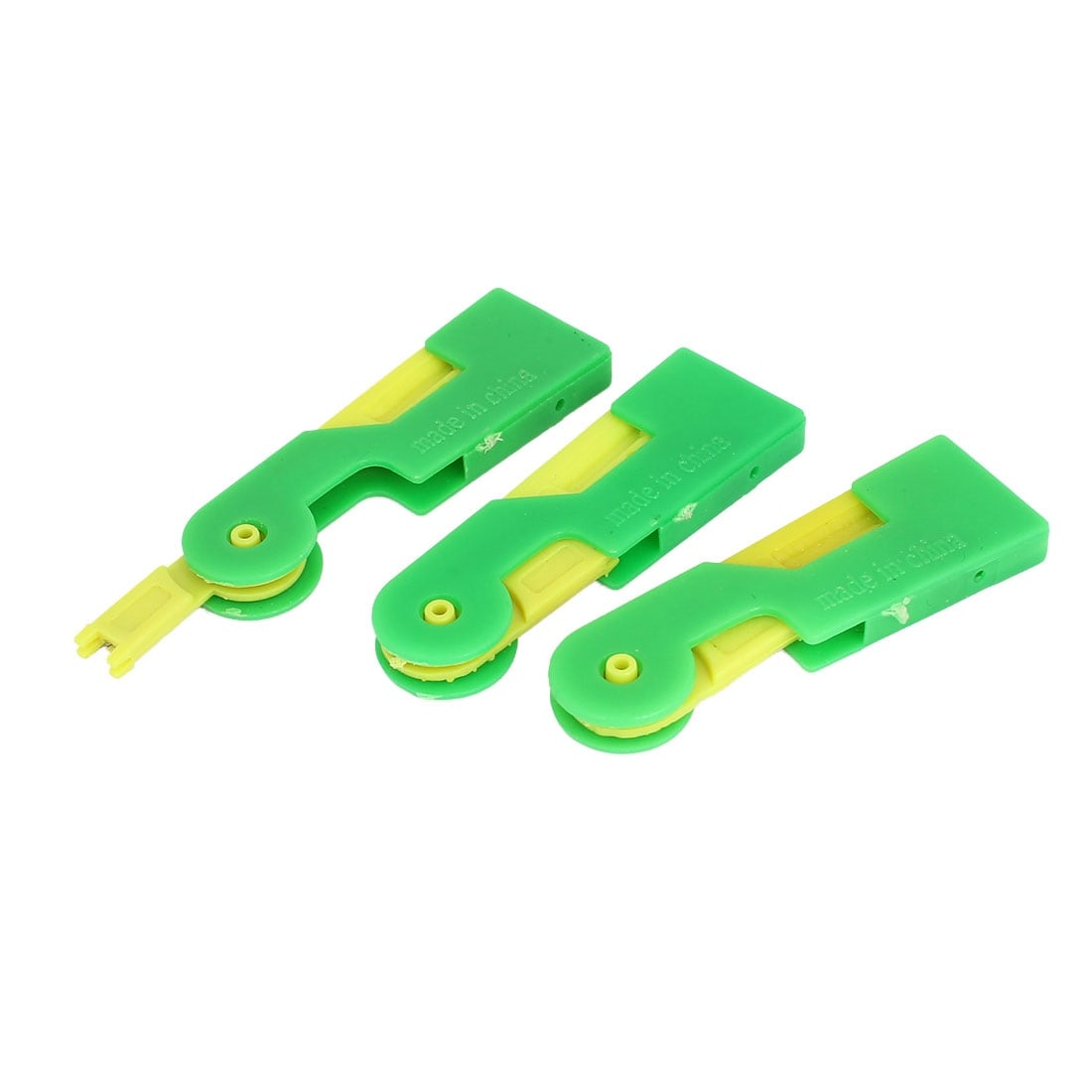 Sewing Tool Assorted Color Plastic Needle Threader 2 Pcs