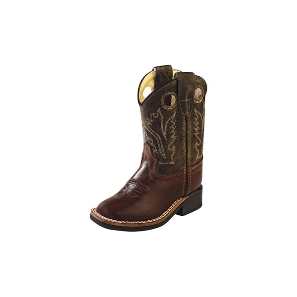 boys leather cowboy boots