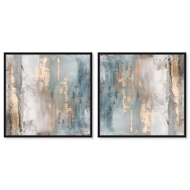 A View of London from the Car Canvas by Art Remedy - 24" x 36" - White