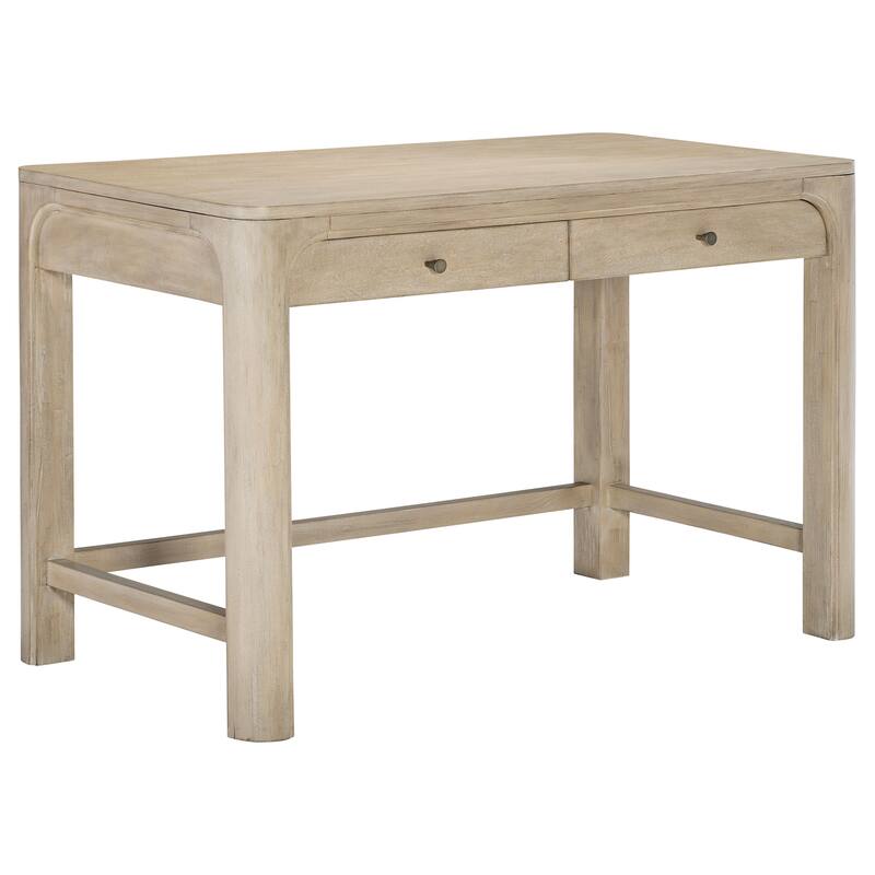 Solano 2-drawer Makeup Table Vanity Desk Weathered Mango - Weathered Mango