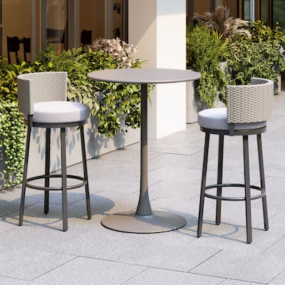 Soleil Bar Table Taupe