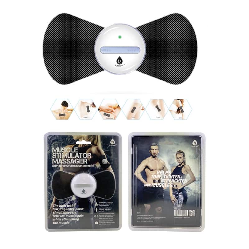 Pursonic Wireless Muscle Stimulator Pulse Massager - N/A