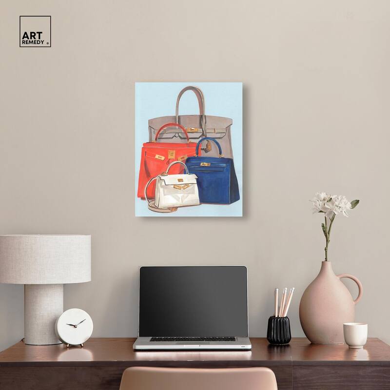 Doll Memories - Colorful Combo Canvas by Art Remedy, Gallery Wrapped