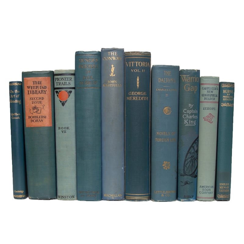 Books Blue Decorative Accessories: Vintage Marlin ColorPak