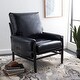 preview thumbnail 3 of 1, SAFAVIEH Oslo Caramel/Natural Mid Century Arm Chair - 35" W x 32" D x 38" H