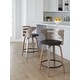 preview thumbnail 1 of 47, Carson Carrington Cranagh 24" Upholstered Counter Stools (Set of 2)