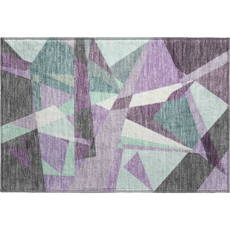 Premium Washable Super Soft Abstract Mosaic Mayfield Rug