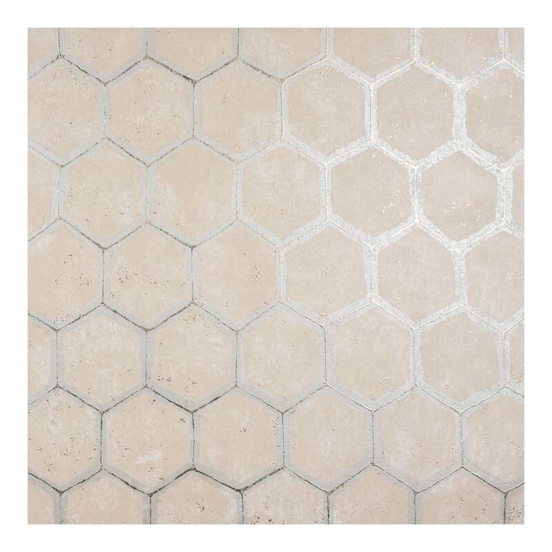 Brewster Starling Copper Honeycomb Wallpaper - 27.5 x 396 x 0.025