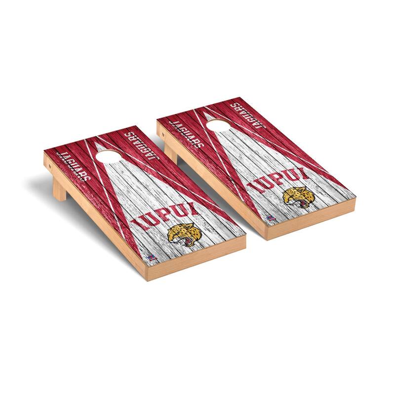Indiana Purdue Jaguars Triangle Cornhole Board Set