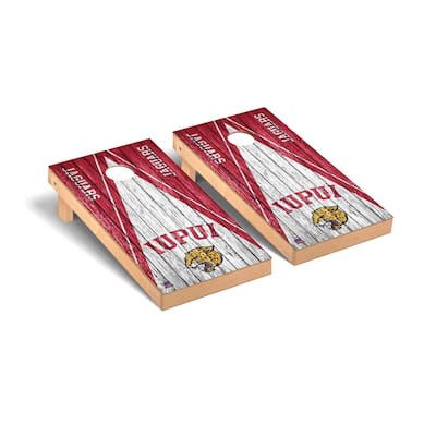 Indiana Purdue Jaguars Triangle Cornhole Board Set