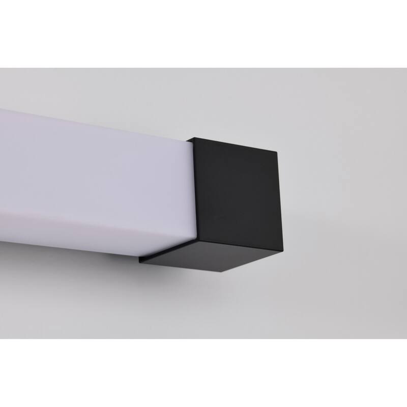 Brightwyn 24 Inch LED Vanity Matte Black Finish - Matte Black
