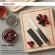 preview thumbnail 4 of 3, KitchenAid Classic Wood Cutting Board, 8x10-Inch, Natural - 8x10 Inch