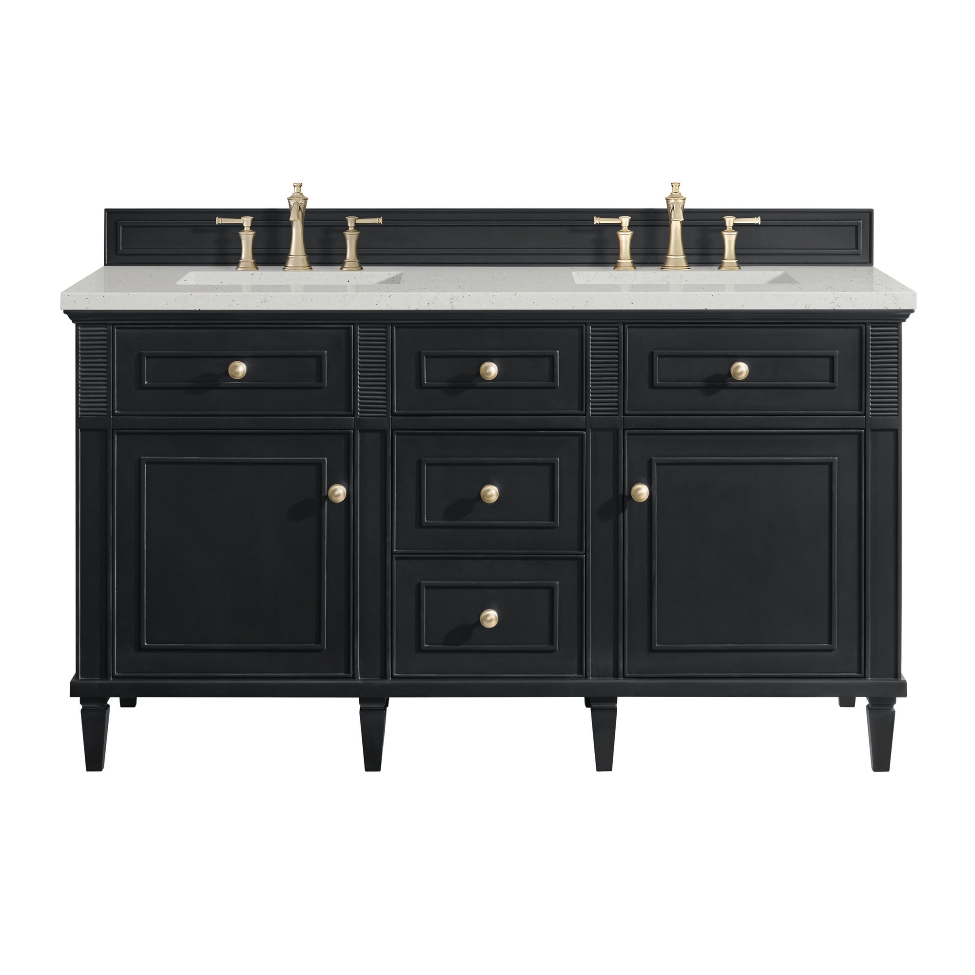 James Martin Vanities 424-V60D-3LDL Lorelai 60" Double Basin Wood