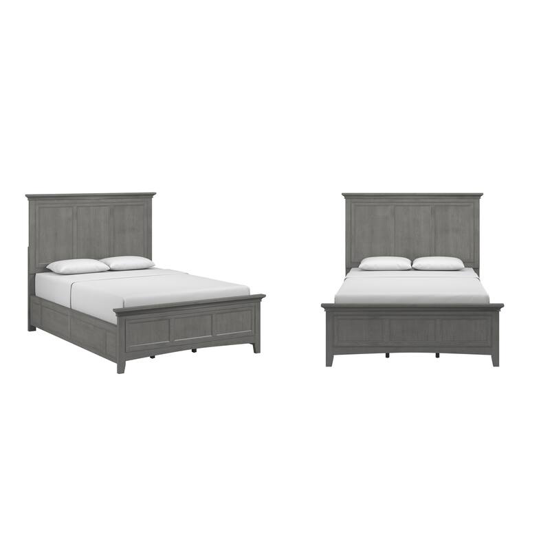 Varenna Wood Panel Bed