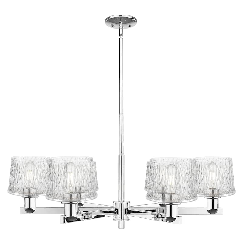 Innovations Lighting Endless Possibilities Arcadia - Niagara - 6 Light 36" Stem Hung Chandelier - Polished Chrome