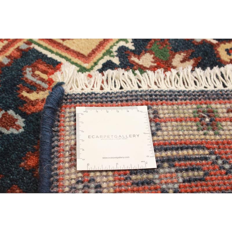 ECARPETGALLERY Hand-knotted Serapi Heritage Dark Navy Wool Rug - 5'1 x 7'11