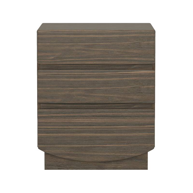 Ardea 20" Nightstand in Natural Oak (3-Drawer)